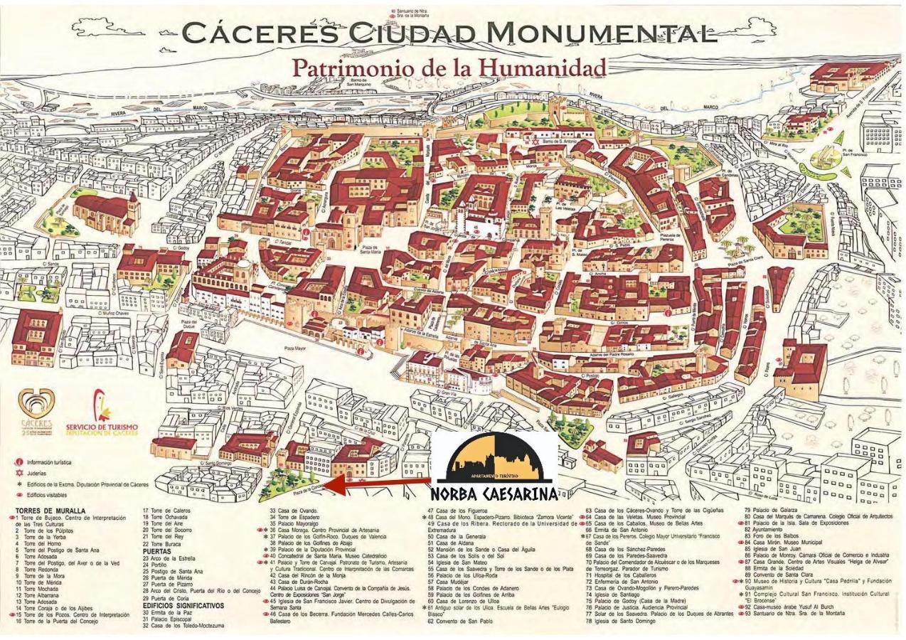 Elegante Apartamento Para 5 En El Centro De Caceres Con Wifi 외부 사진